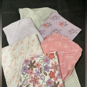 6 Gerber Receiving Blankets